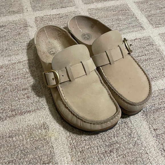 Birkenstock Buckley Clog- Beige - Picture 5 of 12